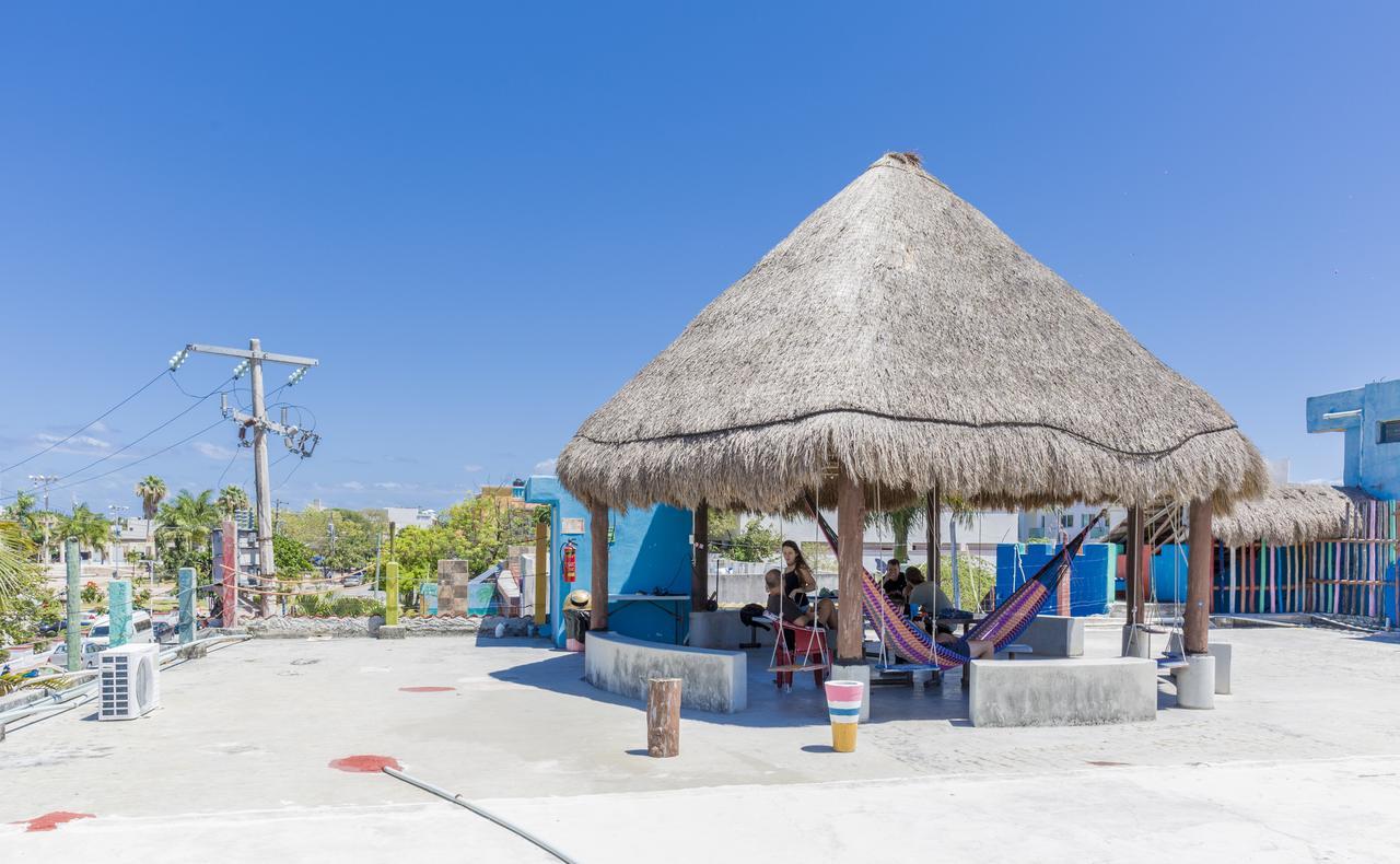 Hostel Playa Playa del Carmen Bagian luar foto